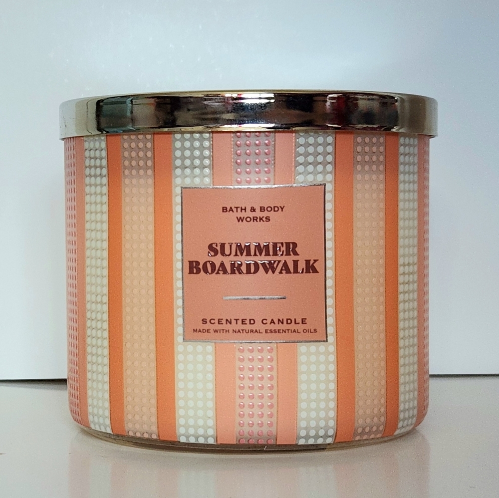Summer Boardwalk 3-Wick Candle